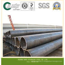 Fabricant ASTM 304 304L Tube sans soudure en acier inoxydable